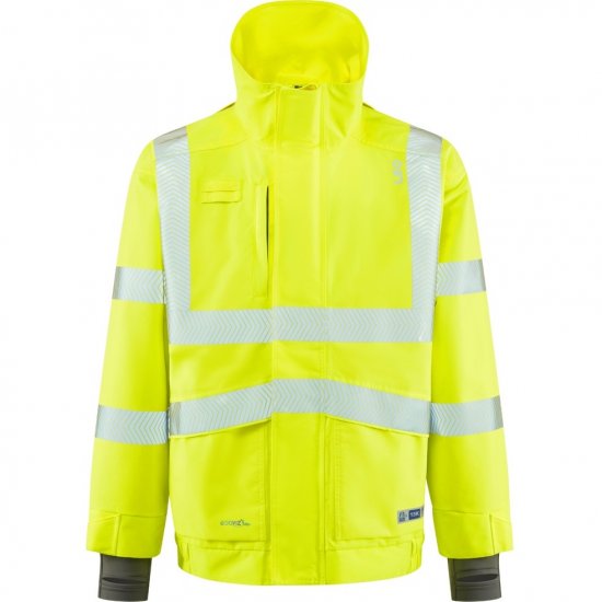 Leo Dartmoor Ecoviz 15K Performance+ Breathable Bomber Jacket Hi-Vis Yellow - Radna odjeća - Radna Odjeća Veliki Brojevi