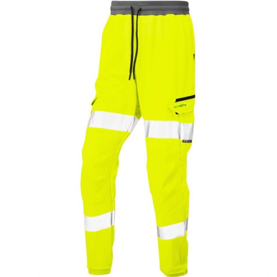 Leo Hawkridge Ecoviz High Performance 4X Stretch Trouser Hi-Vis Yellow - Radna odjeća - Radna Odjeća Veliki Brojevi