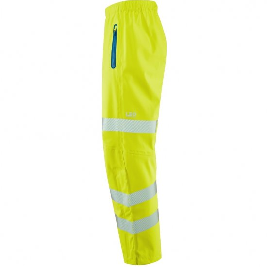 Leo Lundy Ltec 20K High Performance Breathable Waterproof Ov Hi-Vis Yellow - Radna odjeća - Radna Odjeća Veliki Brojevi