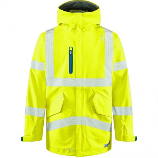 Leo Marisco LTEC 20K High Performance Breathable Waterproof Hi-Vis Yellow - Radna odjeća - Radna Odjeća Veliki Brojevi