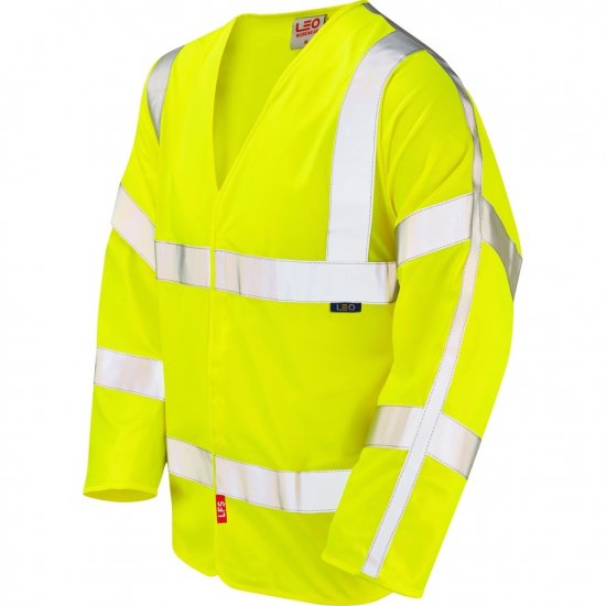 Leo Parkham Ecoviz Lfs Sleeved Waistcoat Hi-Vis Yellow - Radna odjeća - Radna Odjeća Veliki Brojevi