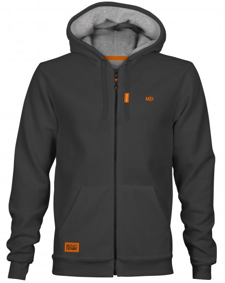 Motley Denim Copenhagen Hoodie Charcoal - Puloveri & dukserice - Muške Puloveri & dukserice veliki brojevi