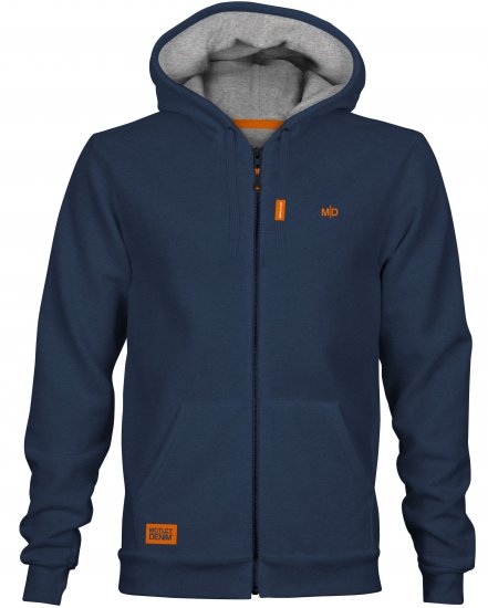 Motley Denim Copenhagen Hoodie Dark Indigo - Puloveri & dukserice - Muške Puloveri & dukserice veliki brojevi