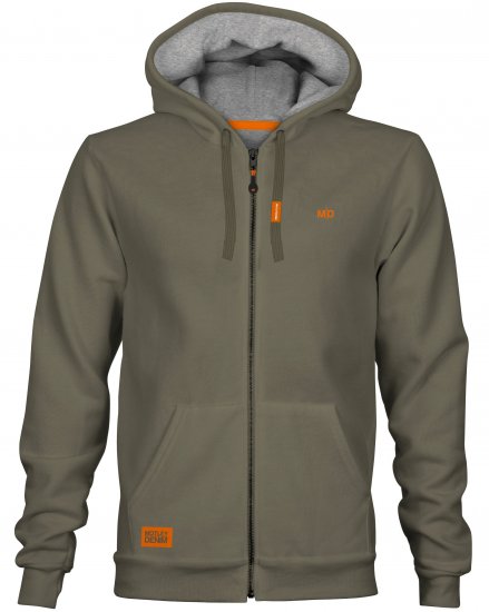 Motley Denim Copenhagen Hoodie Dark Khaki - Puloveri & Dukserice - Muške Puloveri & dukserice veliki brojevi