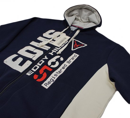 EDDY HILLS EDHS Hoodie Navy - Puloveri & dukserice - Muške Puloveri & dukserice veliki brojevi