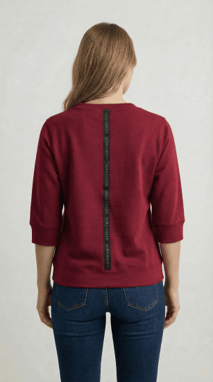 Nora Mikken GELINA Sweater Burgundy - ODJEĆA ZA ŽENE XS-XXL - 