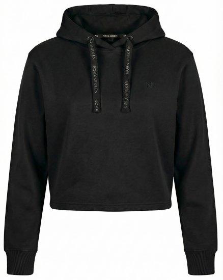 Nora Mikken KAMILLA Cropped Hoodie Black - ODJEĆA ZA ŽENE XS-XXL - 