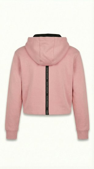 Nora Mikken KAMILLA Cropped Hoodie Peach Whip - ODJEĆA ZA ŽENE XS-XXL - 