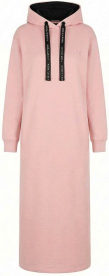 Nora Mikken MARTINA Maxi Hoodie Dress Peach Whip - ODJEĆA ZA ŽENE XS-XXL - 