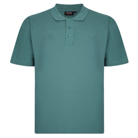Espionage P074C Polo Majica Kratkih Rukava Smrekovo Zelena - Polo majice - Muške Polo Majice Veliki Brojevi