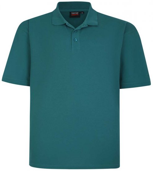 Espionage P074 zelena polo majica - Polo majice - Muške Polo Majice Veliki Brojevi