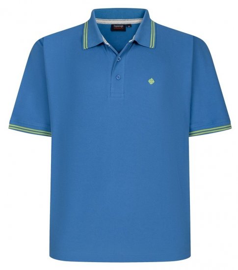 Espionage P232 Pique polo majica turq/lime - Polo majice - Muške Polo Majice Veliki Brojevi