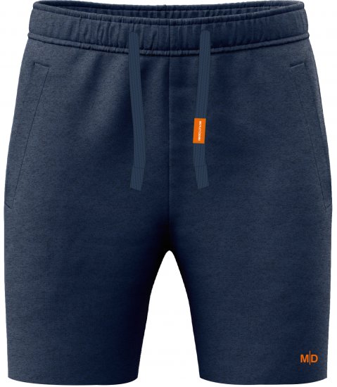 Motley Denim Paris Sweatshorts Dark Indigo - Sportske hlače & kratke - Muške Trenirke Veliki Brojevi