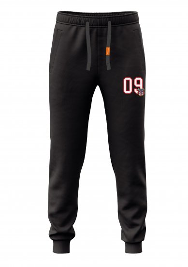 Motley Denim Perth Sweatpants Black - Sportske hlače & kratke - Muške Trenirke Veliki Brojevi