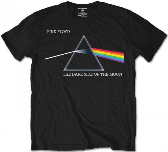Pink Floyd The Dark Side of The Moon T-shirt Black - Majice Kratkih Rukava - Muške Majice Kratkih Rukava Veliki Brojevi 