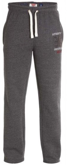 D555 Portland Sweatpants Charcoal - Sportske hlače & kratke - Muške Trenirke Veliki Brojevi