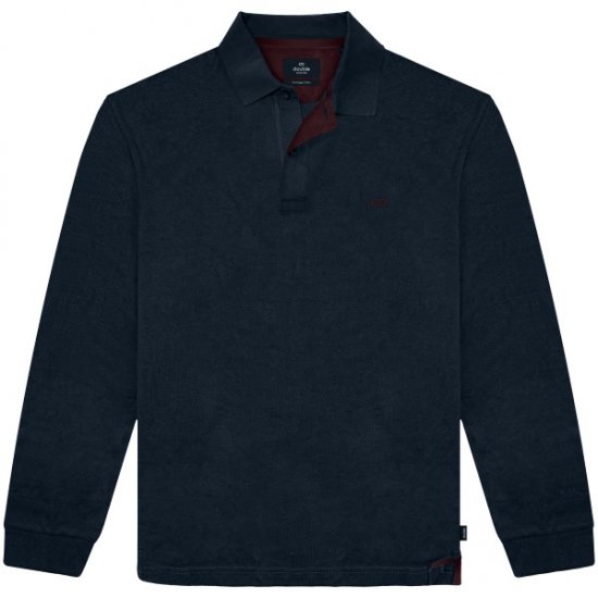 Double Outfitters PS-3097 Polo Shirt Embroidered Navy - Polo majice - Muške Polo Majice Veliki Brojevi