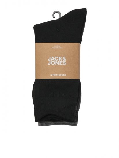 Jack & Jones Ordinary Čarape Crna 3-pack - Donje rublje & kupaće hlače - muške donje rublje veliki brojevi