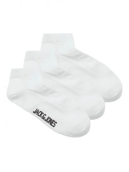 Jack & Jones Louis Čarape Bijela 3-pack - Donje rublje & kupaće hlače - muške donje rublje veliki brojevi