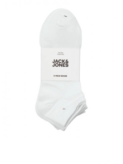 Jack & Jones Louis Čarape Bijela 3-pack - Donje rublje & kupaće hlače - muške donje rublje veliki brojevi