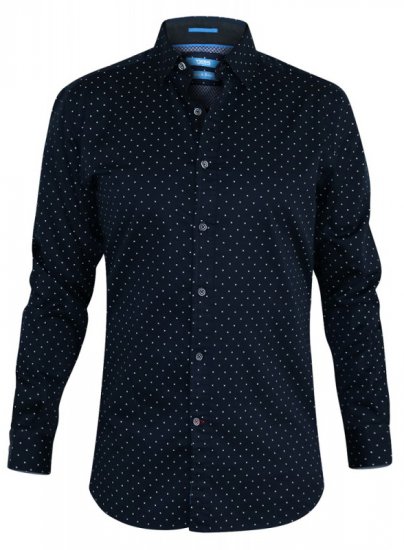 D555 Rashard Long Sleeve Printed Shirt - Košulje - Muške Košulje Veliki Brojevi