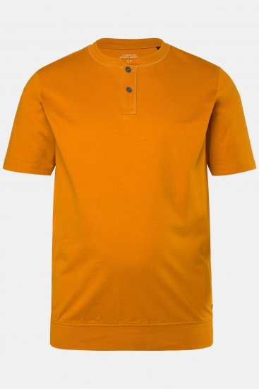 JP1880 Henley Belly Fit Short Sleeve - Majice Kratkih Rukava - Muške Majice Kratkih Rukava Veliki Brojevi 
