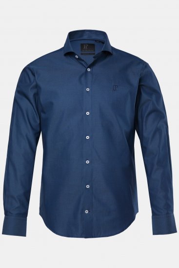 JP1880 Business Shirt Long Sleeve Blue - Košulje - Muške Košulje Veliki Brojevi