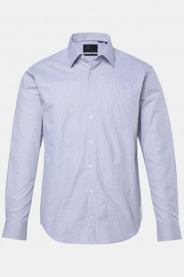 JP1880 Business Shirt Long Sleeve Two-Tone Grey - Košulje - Muške Košulje Veliki Brojevi