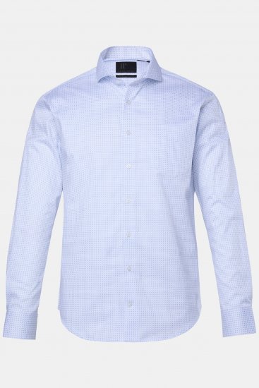 JP1880 Business Shirt Long Sleeve Snow White - Košulje - Muške Košulje Veliki Brojevi