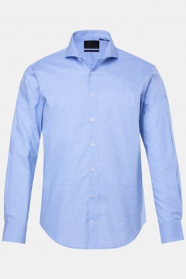 JP1880 Business Shirt Long Sleeve Ice Blue - Košulje - Muške Košulje Veliki Brojevi