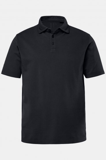 JP1880 Polo Shirt Pique Vintage Black - Polo majice - Muške Polo Majice Veliki Brojevi