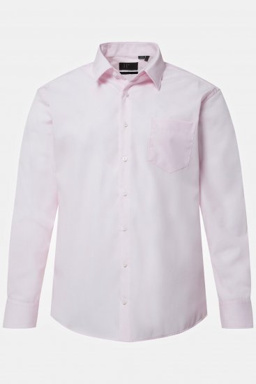 JP1880 Shirt Business Long Sleeve Pink - Košulje - Muške Košulje Veliki Brojevi