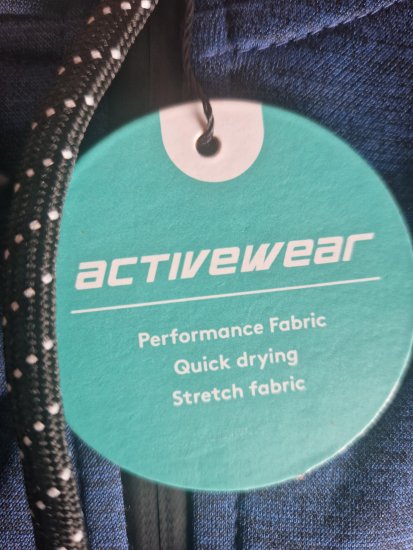 Kam Jeans AP008 Active Performance Hoodie Indigo - Puloveri & dukserice - Muške Puloveri & dukserice veliki brojevi