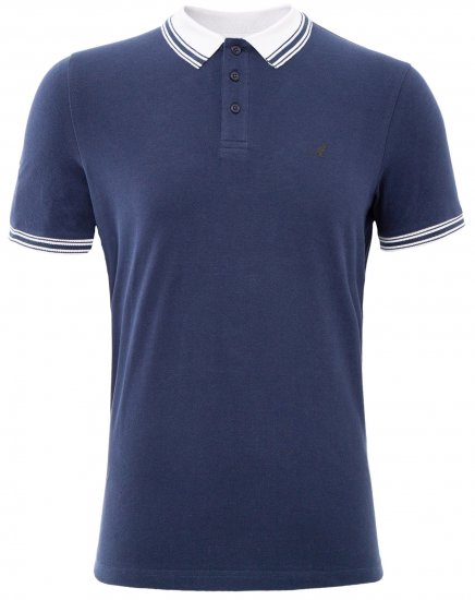 Kangol Shipley Polo Navy - Polo majice - Muške Polo Majice Veliki Brojevi