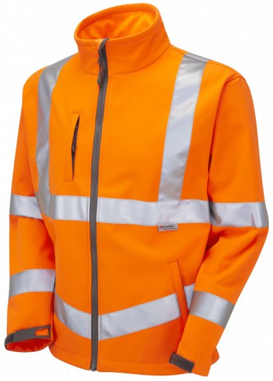 Leo Buckland Softshell Jacket Orange - Radna odjeća - Radna Odjeća Veliki Brojevi