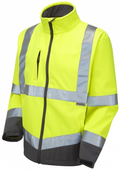 Leo Buckland Softshell Jacket Yellow - Radna odjeća - Radna Odjeća Veliki Brojevi