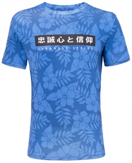 Loyalty & Faith Sneak T-shirt Blue - Majice Kratkih Rukava - Muške Majice Kratkih Rukava Veliki Brojevi 
