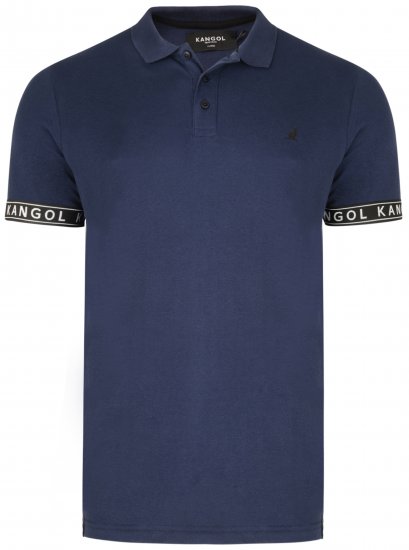 Kangol Steep Polo Navy - Polo majice - Muške Polo Majice Veliki Brojevi