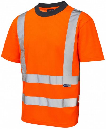 Leo Newport Comfort T-shirt Hi-Vis Orange - Radna odjeća - Radna Odjeća Veliki Brojevi