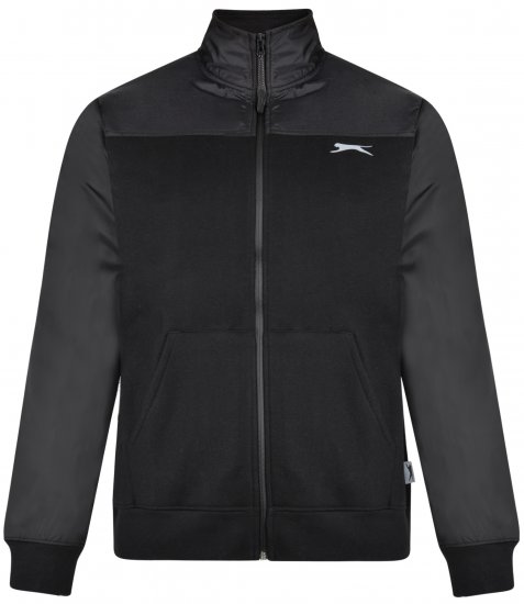 Slazenger Tatum Funnel Neck Black - Puloveri & dukserice - Muške Puloveri & dukserice veliki brojevi