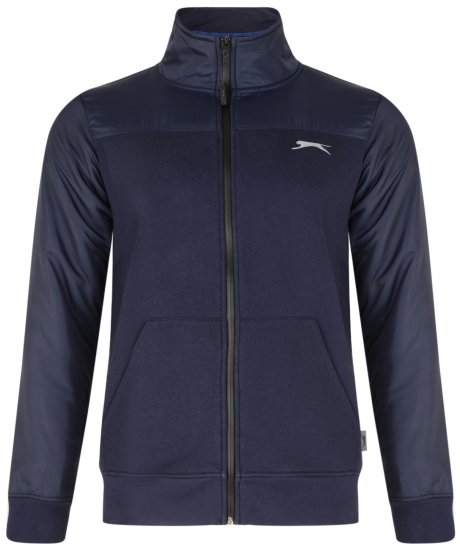 Slazenger Tatum Funnel Neck Navy - Puloveri & dukserice - Muške Puloveri & dukserice veliki brojevi
