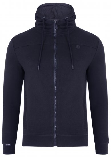 Kangol Terrain Hoodie Navy - Puloveri & dukserice - Muške Puloveri & dukserice veliki brojevi