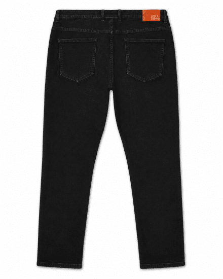 Motley Denim Soho 5-Pocket Jeans Black - Traperice & hlače - Muške Traperice i Hlače Veliki Brojevi