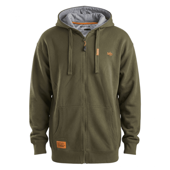 Motley Denim Copenhagen Hoodie Dark Khaki - Puloveri & dukserice - Muške Puloveri & dukserice veliki brojevi