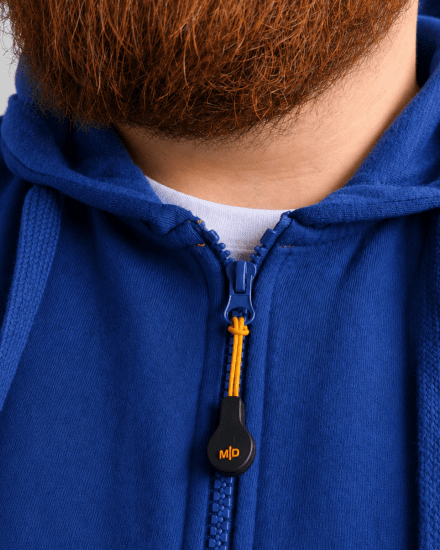 Motley Denim Copenhagen Hoodie Royal Blue - Puloveri & dukserice - Muške Puloveri & dukserice veliki brojevi