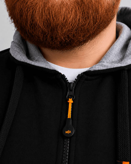 Motley Denim Copenhagen Hoodie Black - Puloveri & dukserice - Muške Puloveri & dukserice veliki brojevi