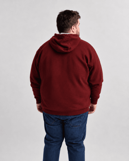 Motley Denim Copenhagen Hoodie Red - Puloveri & dukserice - Muške Puloveri & dukserice veliki brojevi