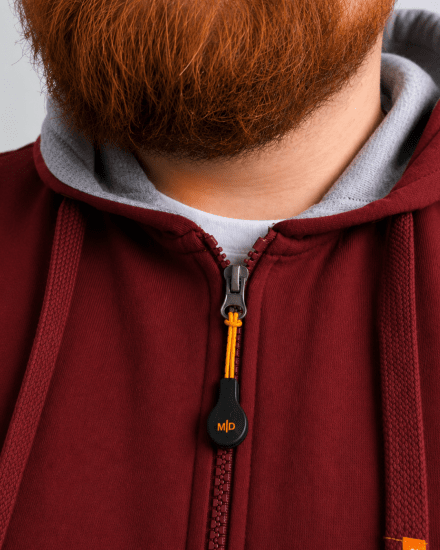 Motley Denim Copenhagen Hoodie Red - Puloveri & dukserice - Muške Puloveri & dukserice veliki brojevi