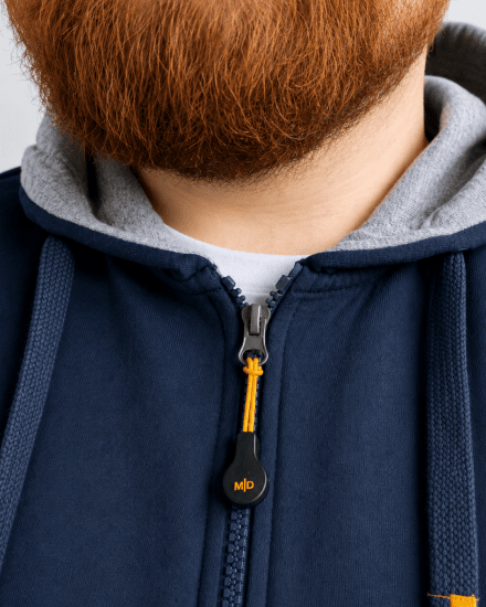 Motley Denim Copenhagen Hoodie Dark Indigo - Puloveri & dukserice - Muške Puloveri & dukserice veliki brojevi