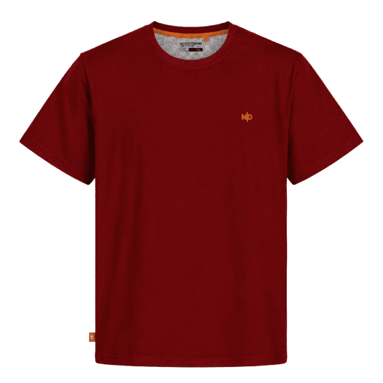 Motley Denim Stockholm T-shirt Red - Majice Kratkih Rukava - Muške Majice Kratkih Rukava Veliki Brojevi 